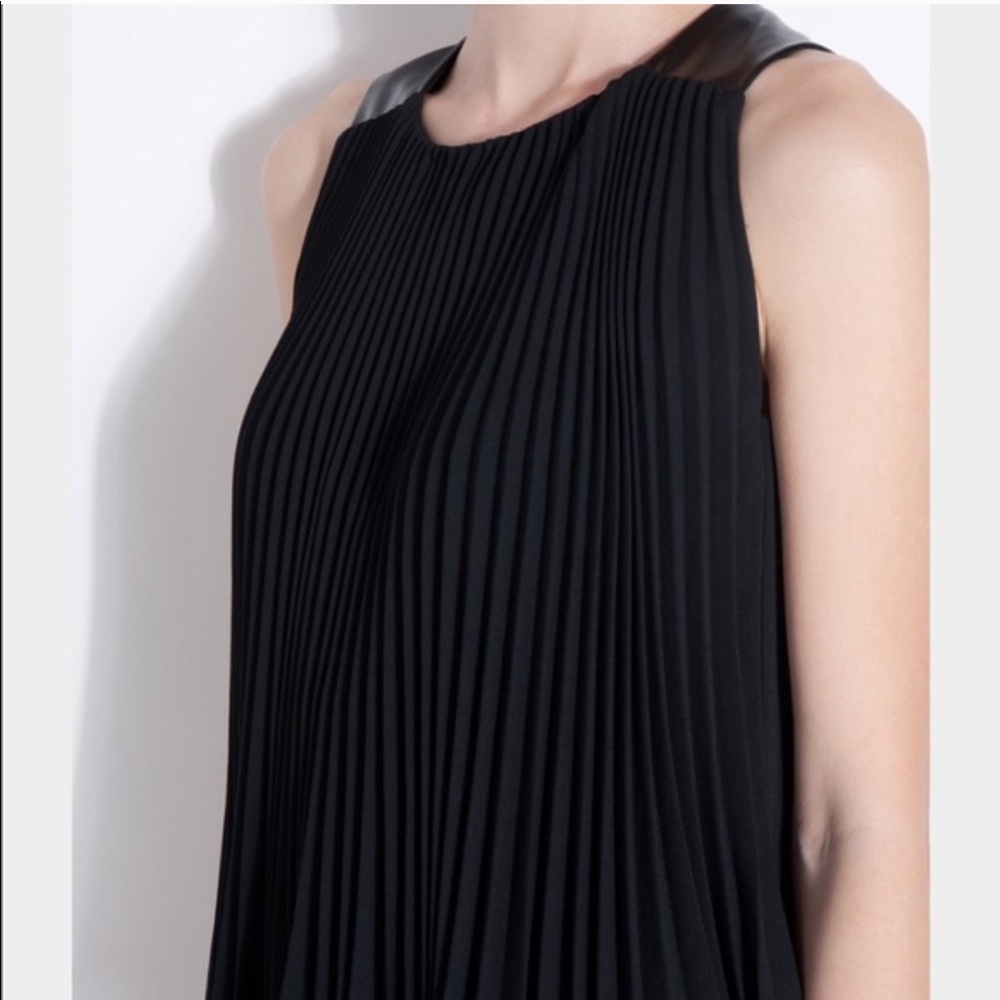 Diane Von Furstenberg Idaline Accordion Pleat Top